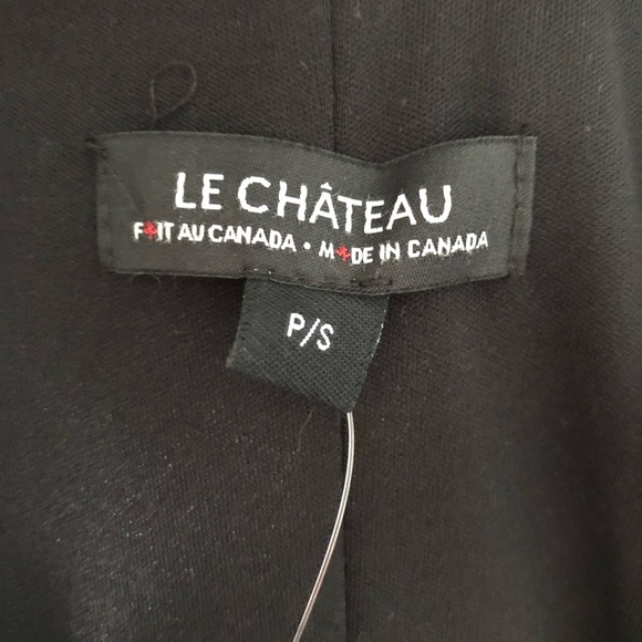 BNWT Le Chateau Dress with Flowy Floral Overlay - Picture 9 of 11